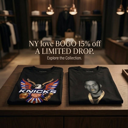 NY Love BOGO 15% Off